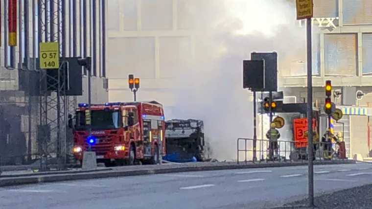 Snažna detonacija uznemirila stanovnike Stockholma: Nad gradom se nadvio gusti oblak dima