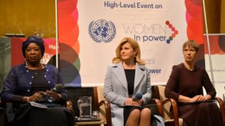 Grabar-Kitarović u UN-u: 'Osnažimo svaku djevojku kako bi i ona spoznala da svijet može držati na dlanu'