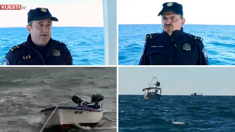Ribolovcu otkazao motor na brodu, spasila ga policija: 'Ostao je smiren, ali vidjelo se da je uplašen'