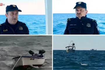 Ribolovcu otkazao motor na brodu, spasila ga policija: 'Ostao je smiren, ali vidjelo se da je uplašen'