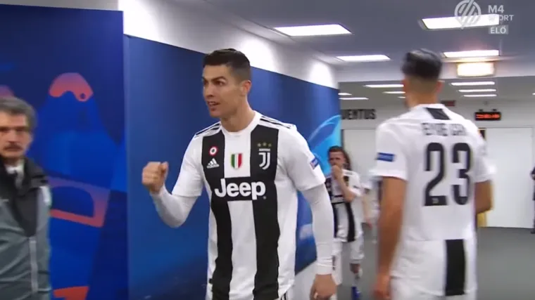 VIDEO Za&scaron;to je Ronaldo rođeni pobjednik? Kad pogledate ovu scenu s poluvremena, sve će vam biti jasno