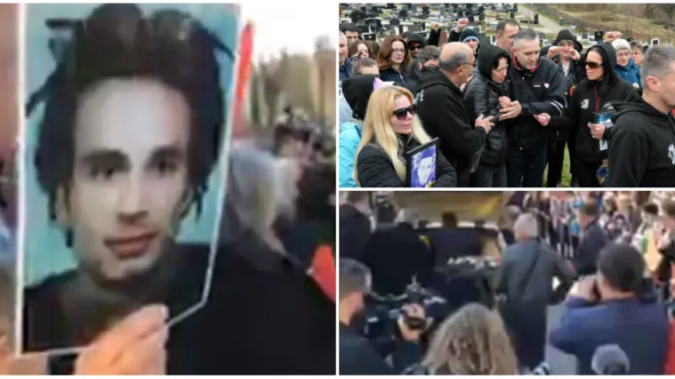 Tuga i jecaji: Uz povike 'Pravda!' i pjesmu Klinac u getu ispraćeni ostaci Davida Dragičevića