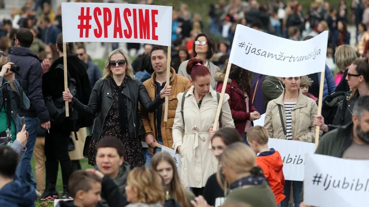 'Odmah nakon prosvjeda dobili smo dojavu da je jedna na&scaron;a članica ponovno zlostavljana'