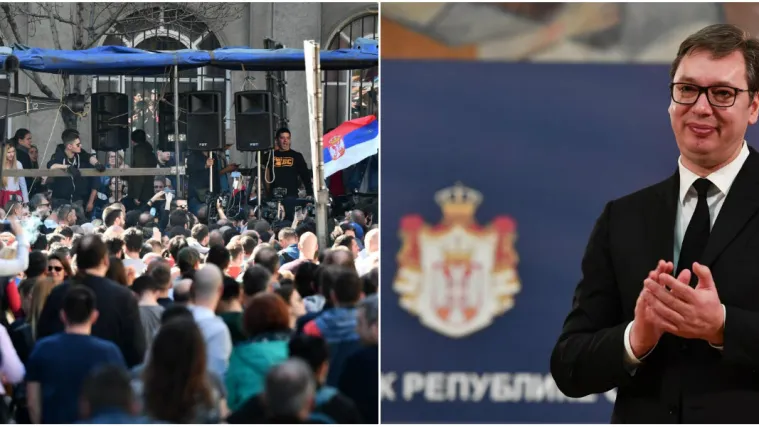 Dok na ulicama Beograda vlada kaos, evo &scaron;to Vučić radi: 'Kratak odmor prije aktivnosti'