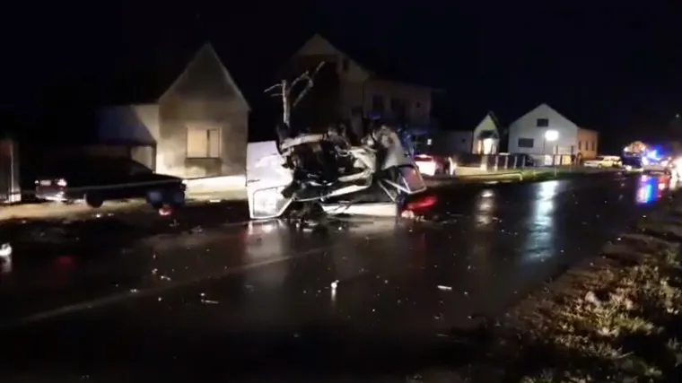 Te&scaron;ka nesreća kod Nove Gradi&scaron;ke! Trudnica se bori za život nakon &scaron;to je auto sletio s ceste