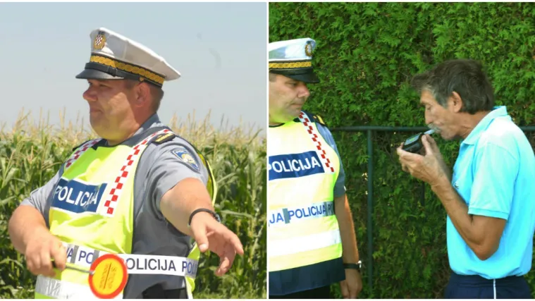 Na granici alkoholne kome vozio neregistrirani i neosigurani automobil: To mu nije bilo prvi put!
