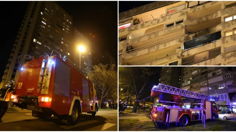 Planuo stan u neboderu na Srednjacima: Buktinju gasila čak 24 vatrogasca