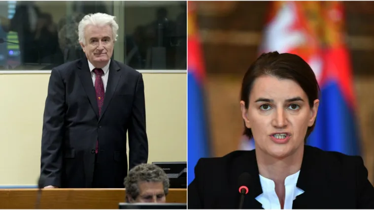 Srpska premijerka: 'Svi su požurili komentirati Karadžića bez da su mislili na odnose sa Srbijom'