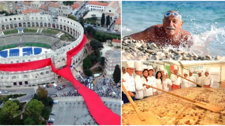 Divovska kutija za kokice, najveća sarma i kravata oko arene: 15 najpoznatijih hrvatskih Guinnessovih rekorda