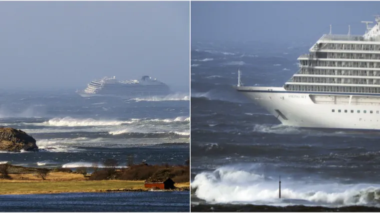 Dramatične snimke s kruzera: 'Odjednom su popucala stakla i voda je počela ulaziti!'