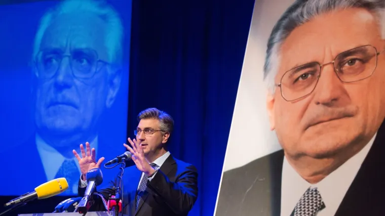 Plenković na obljetnici osnutka HDZ-a u Rijeci: 'Izbori za EU parlament važni za smjer kojim zemlja ide'