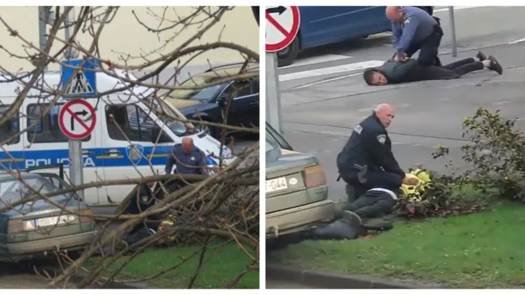 Pogledajte video! Potjera u Ogulinu: Policija lovila migrante, bježali su i trčeći kroz centar!