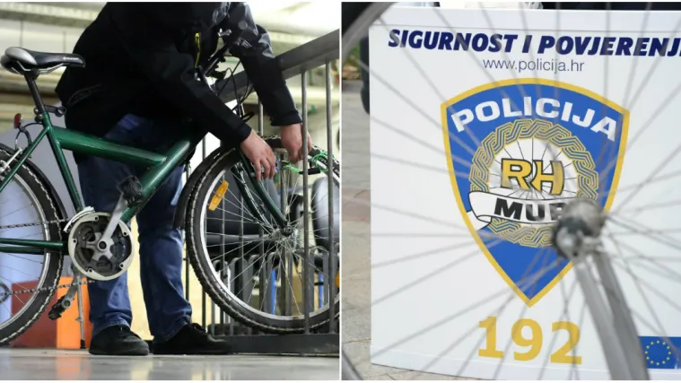 S 2,5 promila alkohola u krvi odlučio se na krađu bicikla: Uočili ga policajci i uhitili ga