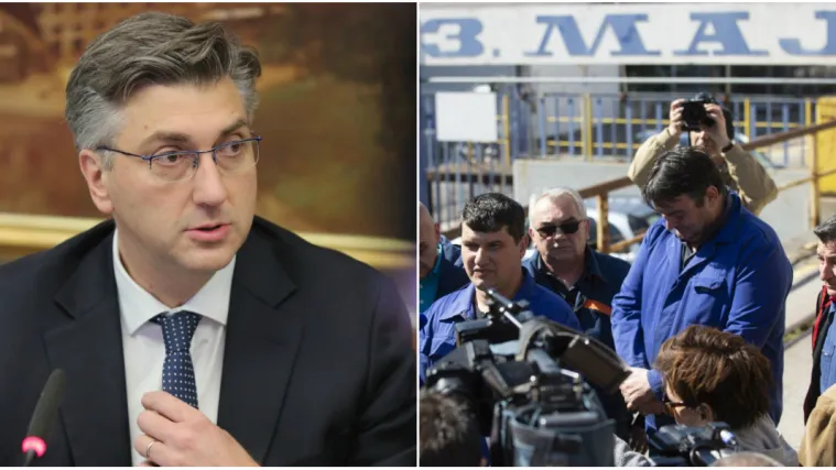 Plenković: 'Restrukturiranje Uljanika ne možemo podržati, ko&scaron;talo bi minimalno 7,5 mlrd. kn'