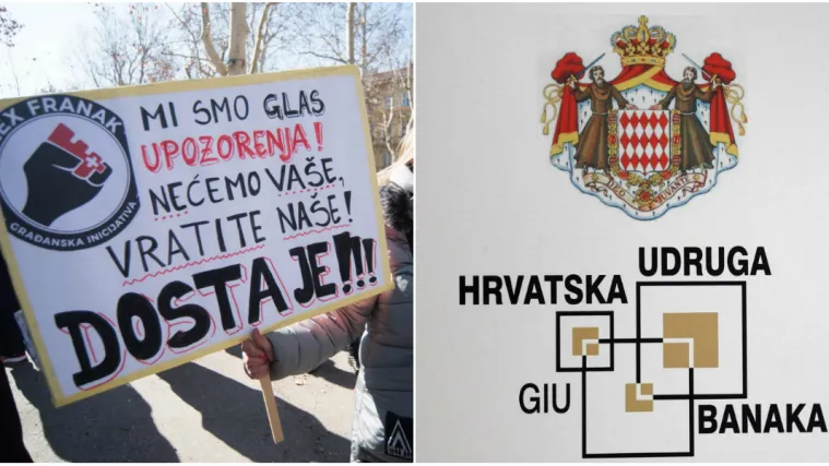 Bankari napali Udrugu Franak: 'Osuđujemo njihov poku&scaron;aj manipulacije i pritiska na suce'