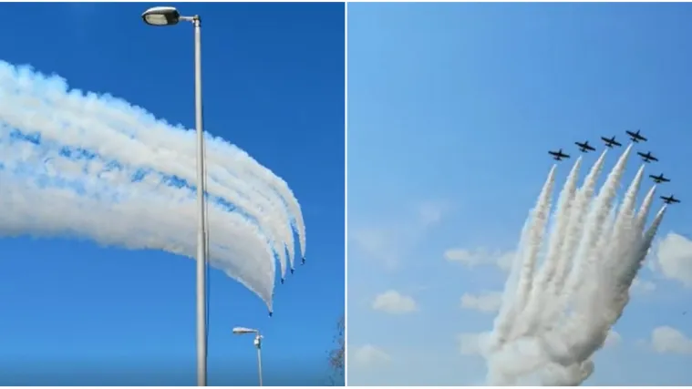 Pogledajte kakav su spektakl Talijani napravili iznad Zadra! Prolaznici ostali u čudu