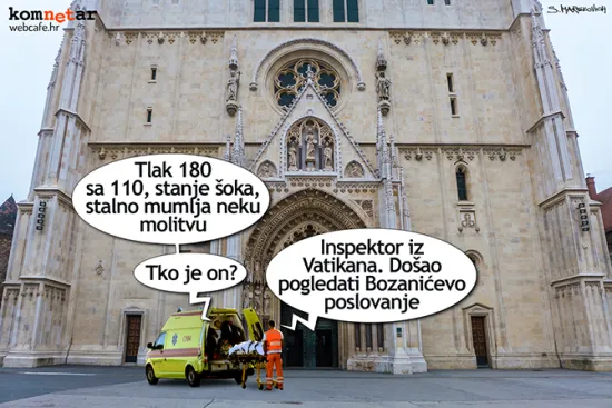 Čovjeka strefilo...