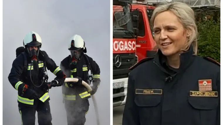 Jedina vatrogasna zapovjednica u Hrvatskoj: Slu&scaron;a je 3500 vatrogasaca, uključujući njena oca i supruga!
