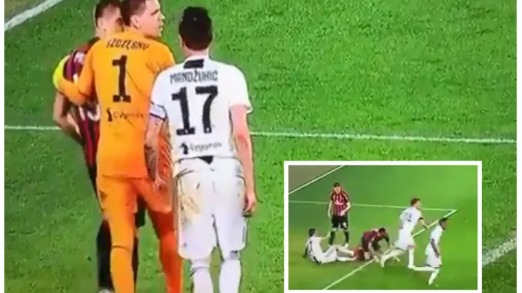 Nogom je udario suparnika, sudac i VAR ostali bez reakcije