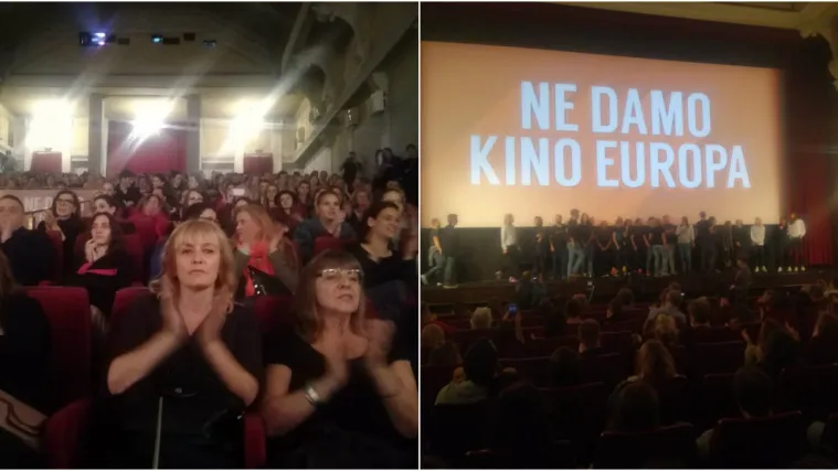 Ne damo kino Europa: Započeo novi prosvjed za najstariju zagrebačku kino dvoranu!