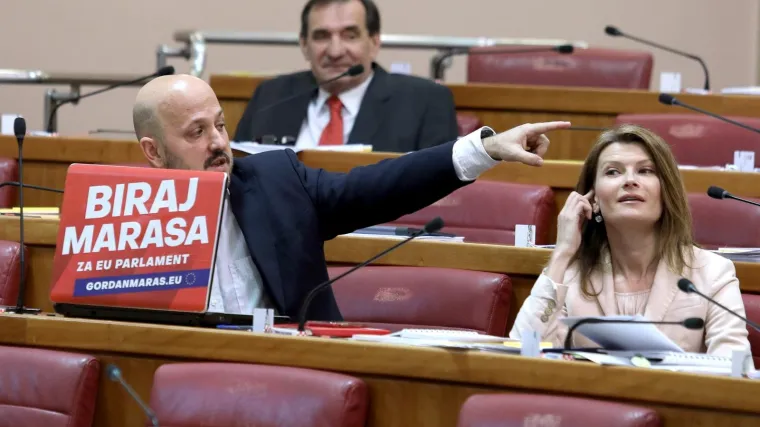 Odbor za Ustav o Marasovom laptopu: 'Predsjedavajući ima pravo dodijeliti opomenu'