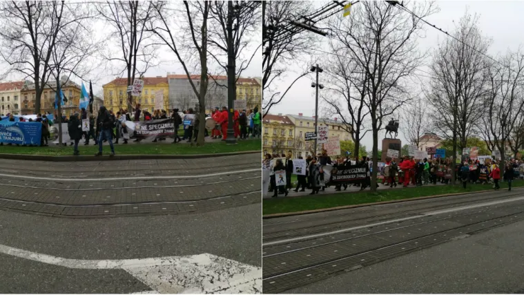 Nezadovoljni građani prosvjeduju za veća prava životinja: Priključila im se i Ana Karamarko