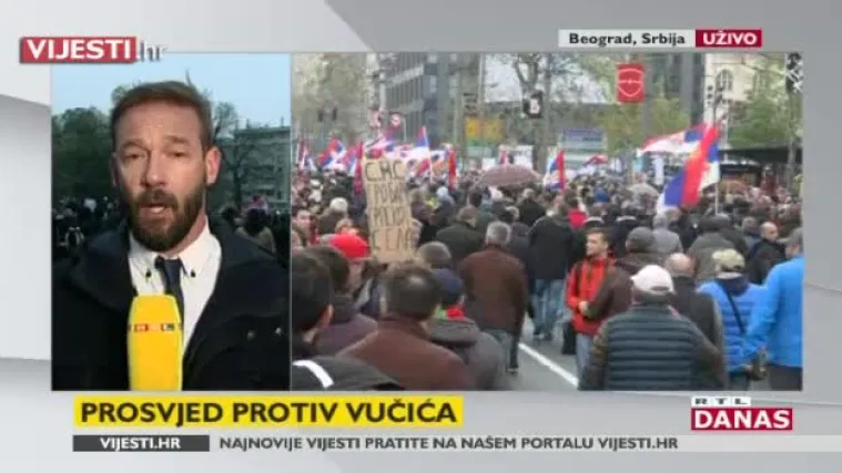 Zavr&scaron;en prosvjed u Beogradu: Vladajući ismijali okupljene, oni im dali tjedan dana...