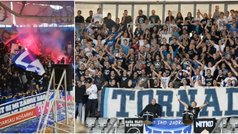 Nakon kaosa na ko&scaron;arka&scaron;koj utakmici u Zadru privedene 3 osobe: 'Navijači policajce gađali kamenjem'