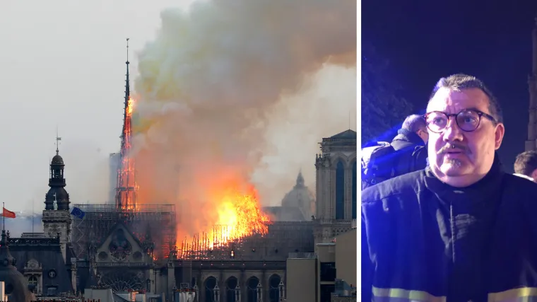 Parižani slave svećenika heroja: Uletio u vatrenu stiihiju i spasio 'Kristovu krunu'