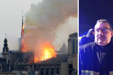 Parižani slave svećenika heroja: Uletio u vatrenu stiihiju i spasio 'Kristovu krunu'