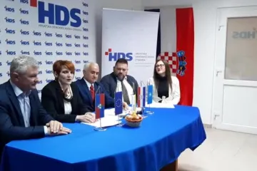 Predstavljanje kandidata HDS-a iz Koprivničko-križevačke županije za EU izbore