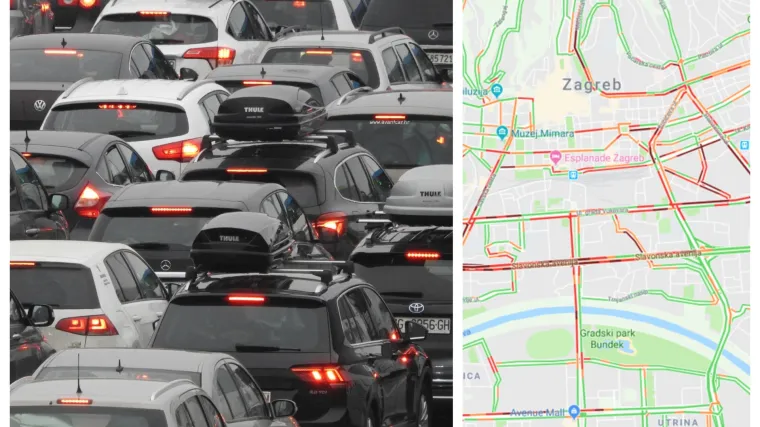 Velike gužve na cestama: Kolona na zagrebačkoj obilaznici zbog nesreće duga oko 13 kilometara