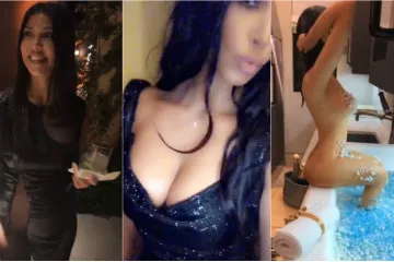 Gole grudi prekrivala samo šlagom, šire se snimke razuzdanog tuluma