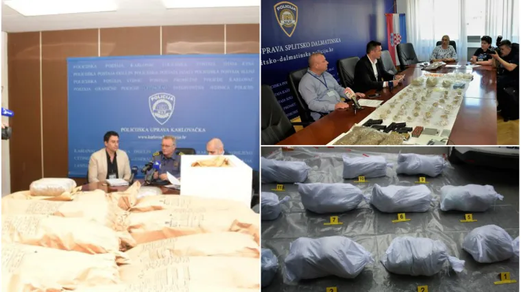 U Splitu pao narko-boss s 3 milijuna kuna vrijednom drogom