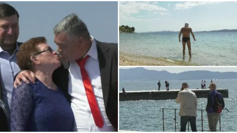 Zadar napunili turisti, najhrabriji su se i okupali: 'Na Tri kralja imali smo 50 godina braka mraka...'