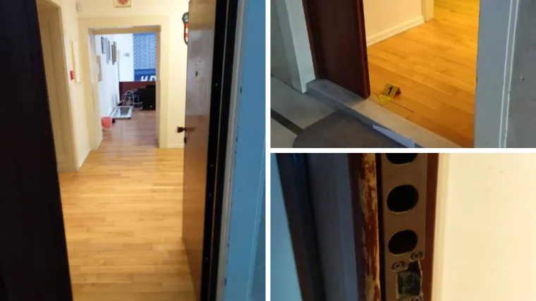 Snimka provale u HDZ! Provalnik se posebno obru&scaron;io na Tuđmana: 'Isplati se robijati za ovo'