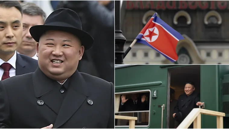 Blindirani vlak Kim Jong Un-a stigao u Vladivostok: 'Drago mi je biti na ruskom tlu'