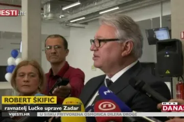 Predsjednica se na otvaranju terminala susrela s Gotovinom: 'Divim se entuzijazmu čelnika Zadra'