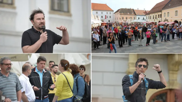 VIDEO Zastra&scaron;uju prosvjednike iz Varaždina? 'Pojeli smo govna, a usta nismo otvorili'