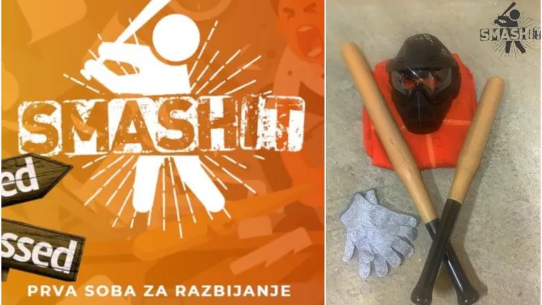 Otvara se prva soba u Hrvatskoj za RAZBIJANJE: 'U Smashitu vi iskaljujete bijes, mi pospremamo'