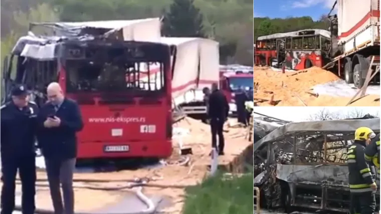 Ljudi spašavali putnike iz autobusa: 'Živa je gorjela i molila da joj pomognem'