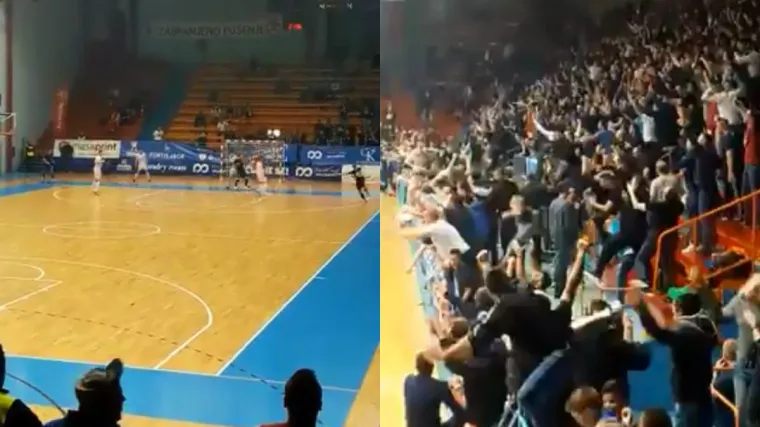 Modri 15 sekundi prije kraja zabio nezaboravan gol i bacio navijače u trans