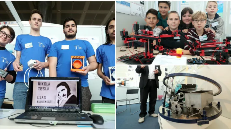 Evo koje su izume predstavili učenici na 19. izložbi inovacija: Roboti, 3d printeri, pametna rje&scaron;enja...