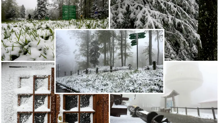 Zima se iznenada vratila u Europu! Temperature u Hrvatskoj drastično pale, snijeg zabijelio Sljeme