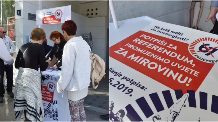 Lo&scaron; odziv na inicijativu '67 je previ&scaron;e': 'Zabrinuti smo hoćemo li uspjeti prikupiti potpise'