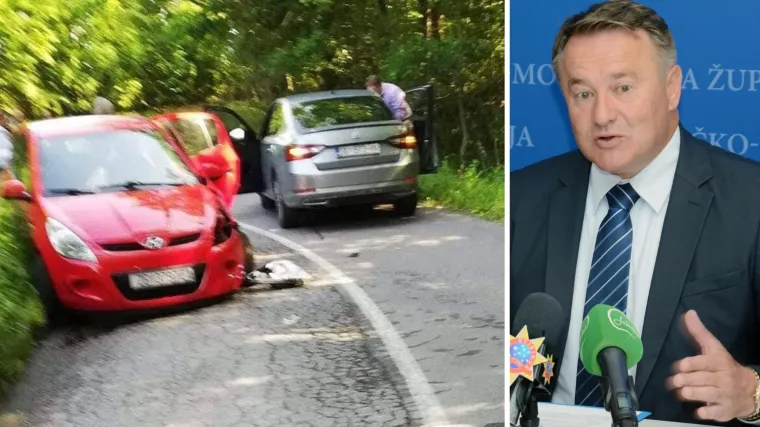 HDZ-ov župan Žinić službenom &Scaron;kodom skrivio nesreću, &scaron;teta oko 10.000 kuna