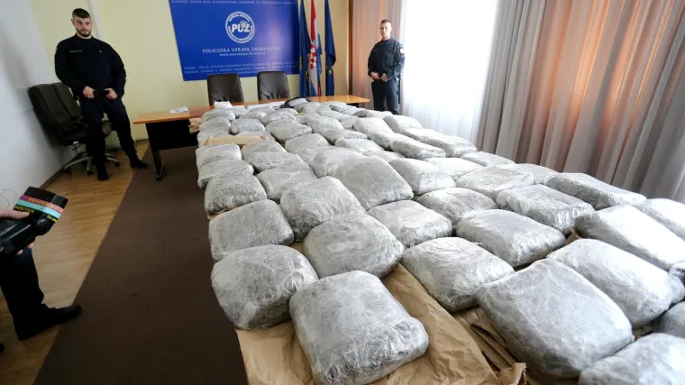 Velika zapljena: 'Pali' s vi&scaron;e od 100 kilograma marihuane i pola kilograma kokaina