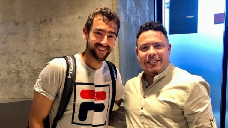 Čilić se fografirao u dru&scaron;tvu s velikim Ronaldom