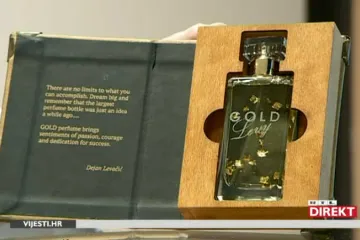 Međimurski parfem Gold dvije je godine bio uronjen u Dravu, a i upisan je i u Guinnessovovu knjigu rekorda kao najveća bočica parfema