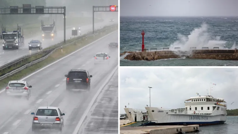 Stiže novo pogor&scaron;anje vremena: Očekuje se pad temperature, snažan vjetar i obilna ki&scaron;a!